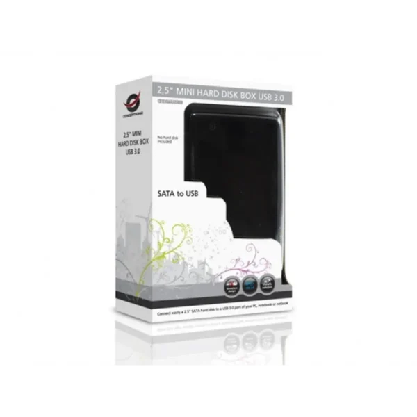 Conceptronic 2.5″ Hard Disk Box Mini USB 3.0