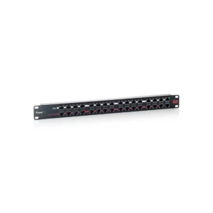 Equip 16-Port PoE Patch Panel, Black