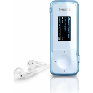 Philips GoGear SA1MXX08B/97 MP3/MP4 player MP3 player 8 GB Blue, Metallic