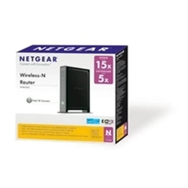 NETGEAR WNR2000 wireless router Fast Ethernet Single-band (2.4 GHz) Black