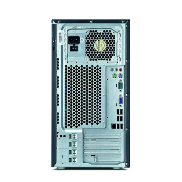 Fujitsu ESPRIMO P5730 Intel® Pentium® E5400 2 GB DDR2-SDRAM 320 GB Intel® GMA 4500M Windows 7 Professional Micro Tower PC Black