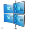 Dataflex ViewLite Monitorarm 182 61 cm (24″) Desk Silver
