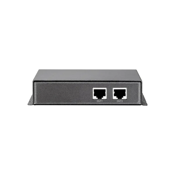 LevelOne Gigabit PoE Repeater, Cascadable, 2 PoE Outputs