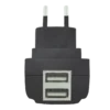 Trust Dual Charger Mobile phone, MP3 Black AC Indoor