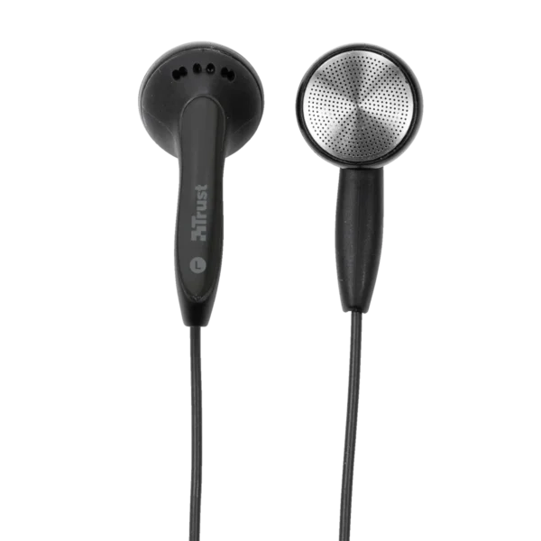 Trust Earphones for tablets – Black Headphones Wired In-ear Music