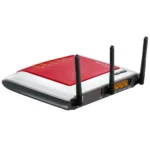 FRITZ! Box WLAN 3270 wireless router Fast Ethernet Dual-band (2.4 GHz / 5 GHz) Black, Red, White