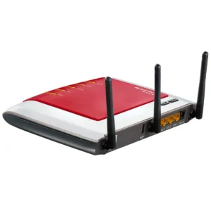 FRITZ! Box WLAN 3270 wireless router Fast Ethernet Dual-band (2.4 GHz / 5 GHz) Black, Red, White