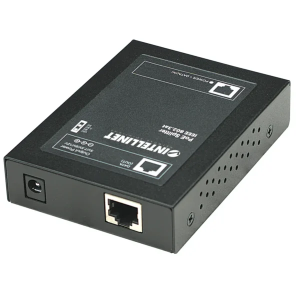 Intellinet Power over Ethernet (PoE+) Splitter, IEEE802.3at, 5, 7.5, 9 or 12 V DC output voltage