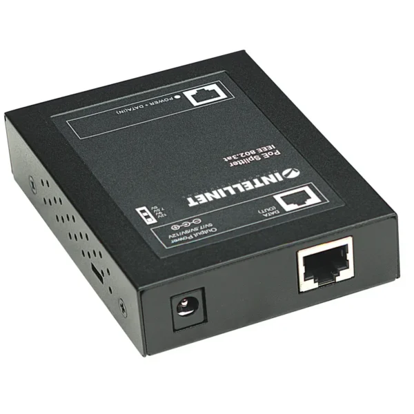 Intellinet Power over Ethernet (PoE+) Splitter, IEEE802.3at, 5, 7.5, 9 or 12 V DC output voltage