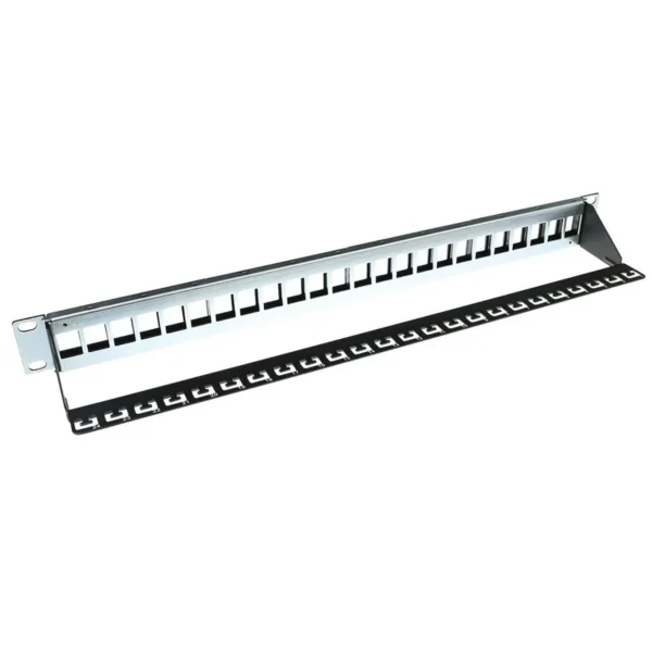 ACT 24 Port Keystone-jack patchpanel without connectors