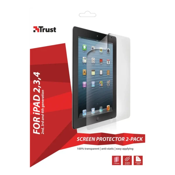 Trust Screen Protector for iPad Apple 2 pc(s)