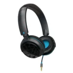 Philips SHO8801/28 headphones/headset Wired Head-band Black, Cyan