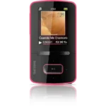 Philips GoGear SA3VBE04PN/97 MP3/MP4 player 4 GB Black, Pink