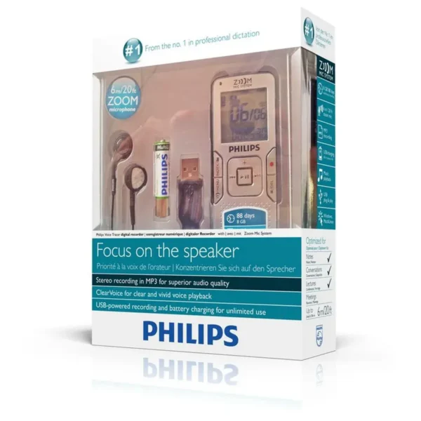 Philips Voice Tracer digital recorder LFH0865/27