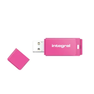 Integral 16GB USB2.0 DRIVE NEON PINK