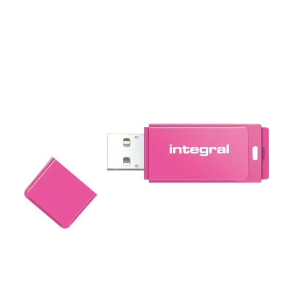 Integral 16GB USB2.0 DRIVE NEON PINK