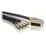 Philips SWV6335 5 m Composite A/V + S-Video Scart cable