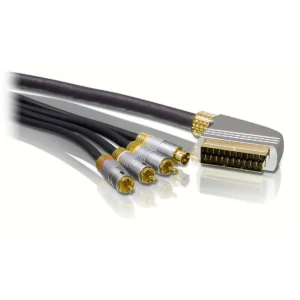 Philips SWV6335 5 m Composite A/V + S-Video Scart cable
