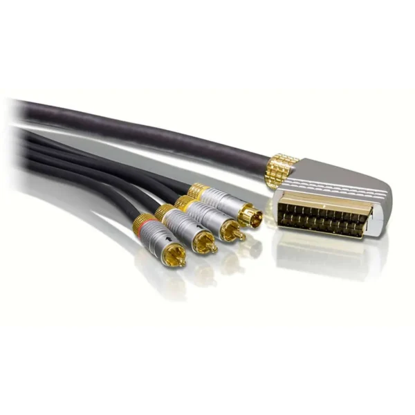 Philips SWV6335 5 m Composite A/V + S-Video Scart cable