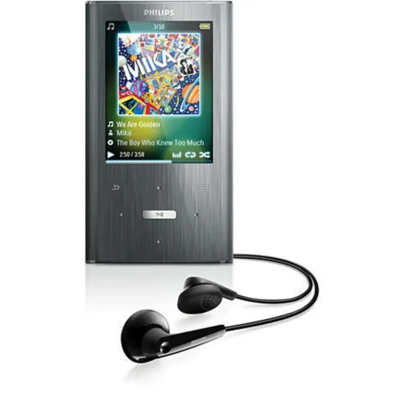 Philips SA2ARA08K MP4 player 8 GB Grey