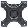 Manhattan Wall Mount for TV & Monitors (Tilt and Swivel 2 pivots), For screens 13″ to 27″, VESA compatability: 75x75mm and 100x100mm – check the dimensions of the four mounting holes on back of screen to ensure it fits, Max 12kg, Black, Bracket