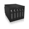 ICY BOX IB-555SSK 3x 5.25″ Storage drive tray Black