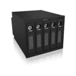ICY BOX IB-555SSK 3x 5.25″ Storage drive tray Black