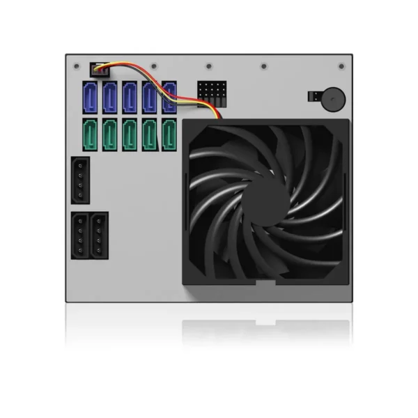 ICY BOX IB-555SSK 3x 5.25″ Storage drive tray Black