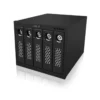 ICY BOX IB-555SSK 3x 5.25″ Storage drive tray Black