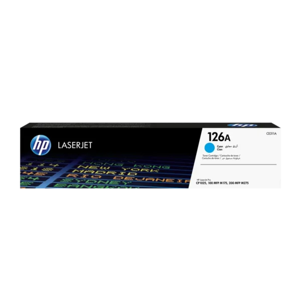 HP 126A Cyan Original LaserJet Toner Cartridge