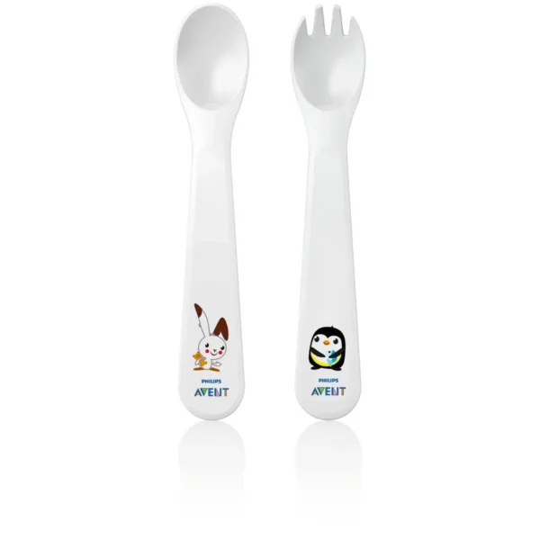 Philips AVENT Toddler fork and spoon 12m+ SCF712/00
