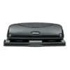 Rexel Precision 425 4 Hole Punch Black/Black