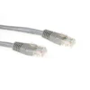 ACT Grey 20 meter U/UTP CAT6 patch cable with RJ45 connectors