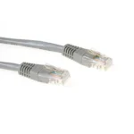 ACT Grey 20 meter U/UTP CAT6 patch cable with RJ45 connectors