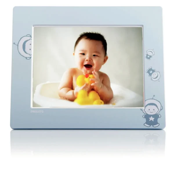 Philips SPF2107/93 digital photo frame Blue 17.8 cm (7″)