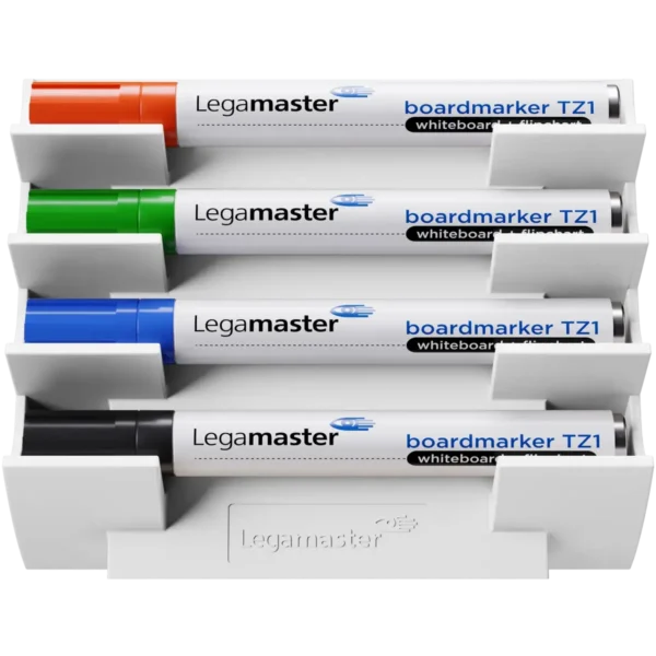 Legamaster whiteboard marker holder white