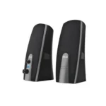 Trust Speaker set – USB powered 2-way Black, Grey Wired