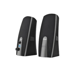Trust Speaker set – USB powered 2-way Black, Grey Wired