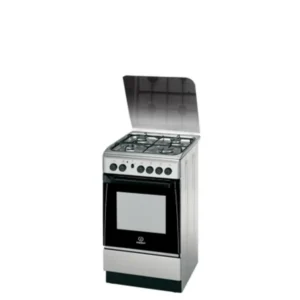 Indesit KN1G21S(X)/I Freestanding cooker Natural gas Gas Stainless steel