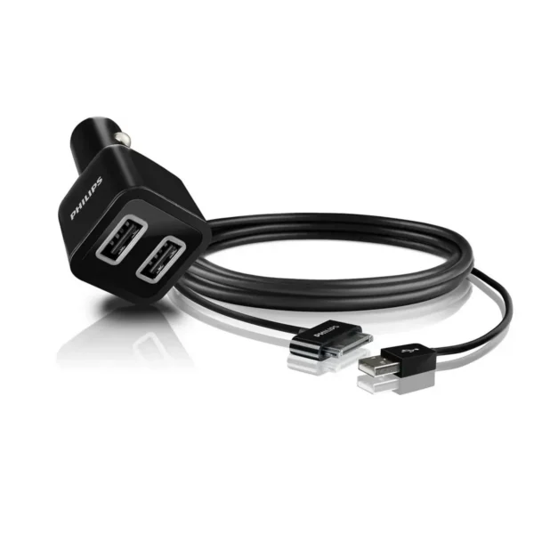 Philips DLM2211/17 mobile device charger MP3, MP4, Smartphone Black Cigar lighter Auto