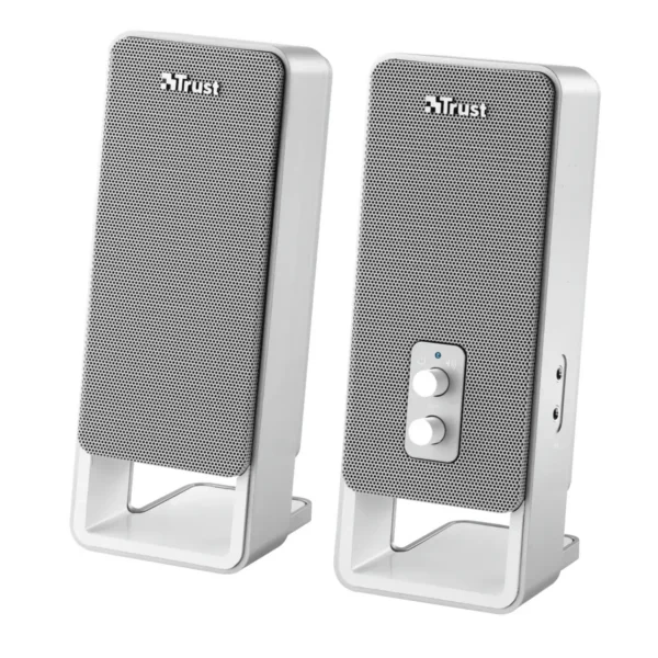 Trust 2.0 Speaker Set for Mac Grey 12 W