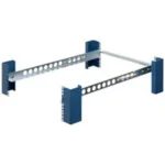 Origin Storage 1U Universal tool-less 4-post fixed server rails