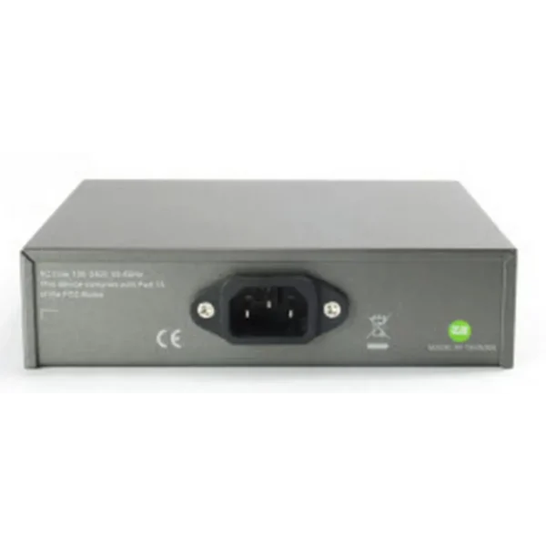 LevelOne RJ45 to SC Fast Ethernet Media Converter, 1 PoE Output, 802.3af PoE, Single-Mode Fiber, 20km