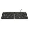 BakkerElkhuizen Goldtouch Travel Go2 Wired keyboard Office USB QWERTY UK English Black