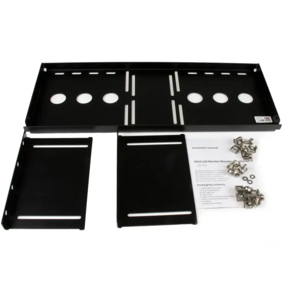 StarTech.com Universal VESA LCD Monitor Mounting Bracket for 19in Rack or Cabinet