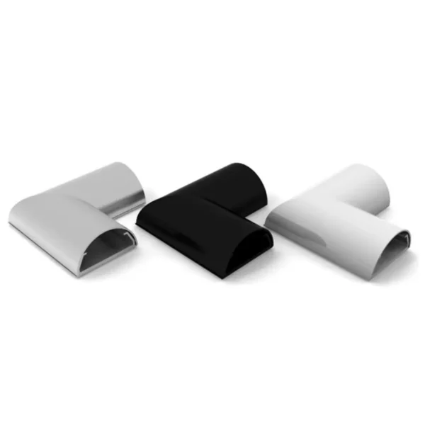 Multibrackets M Cable Cover L and C Joint 50mm Black