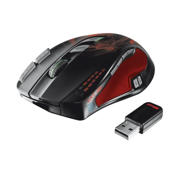 Trust 18471 mouse Gaming RF Wireless Laser 5600 DPI