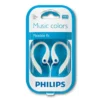 Philips SHS3216C/28 headphones/headset Wired Ear-hook, In-ear Blue, White