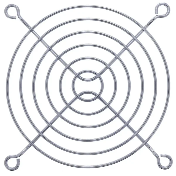 InLine Fan Guard Metal Chromium Plated, 92x92mm