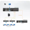 ATEN VS1504T video splitter VGA 2x VGA
